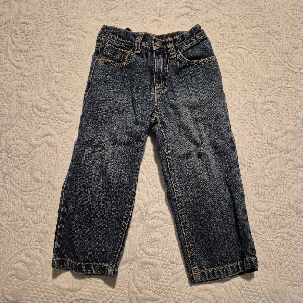 Gymboree boys size 2T adjustable waist jeans VGUC